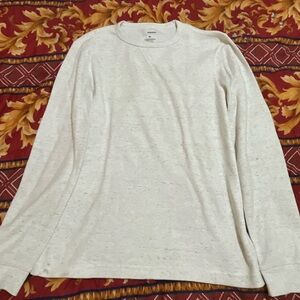 Sonoma Men's White Long Sleeve Shirt